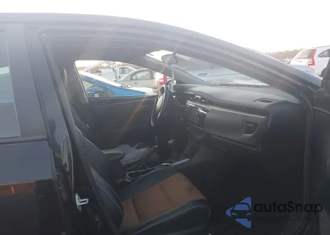 2014 Toyota Corolla S Plus из США, поврежденный, VIN 2T1BURHE8EC084065